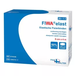 FIXIERBINDE elastyczny celofan 8 cmx4 m, 1 szt