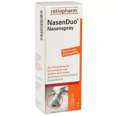 NASENDUO Aerozol do nosa, 10 ml