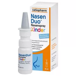 NASENDUO Aerozol do nosa dla dzieci, 10 ml