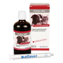 PULMO ALFA Płynna karma uzupełniająca dla psów/kotów, 100 ml
