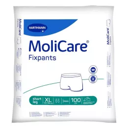 MOLICARE Spodnie Fixpants z krótką nogawką, rozmiar XL, 100 szt