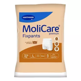 MOLICARE Spodnie Fixpants Premium z długą nogawką, rozmiar L, 5 szt