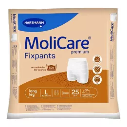 MOLICARE Premium Fixpants z długimi nogawkami, rozmiar L, 25 szt