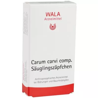 CARUM CARVI comp.infant czopki, 10X1 g