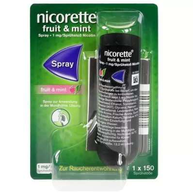 NICORETTE Owoce &amp; Mięta Spray 1 mg/spray, 1 szt