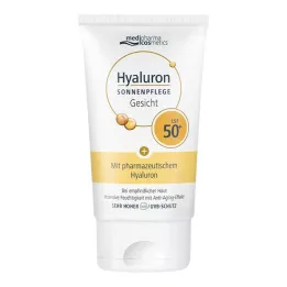 Hialuronowy krem do opalania do twarzy LSF 50+, 50 ml