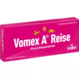 VOMEX A Reise 50 mg tabletki podjęzykowe, 10 szt