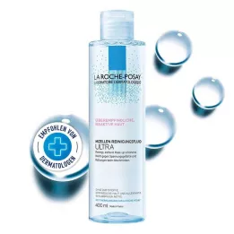ROCHE-POSAY Micelarny płyn oczyszczający do skóry reaktywnej, 400 ml