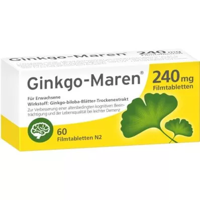 GINKGO-MAREN Tabletki powlekane 240 mg, 60 szt