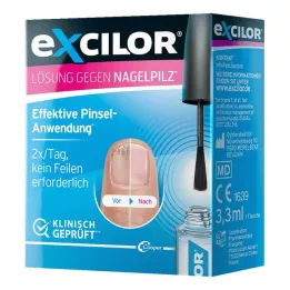 EXCILOR Roztwór przeciw grzybicy paznokci, 1 x 3,3 ml