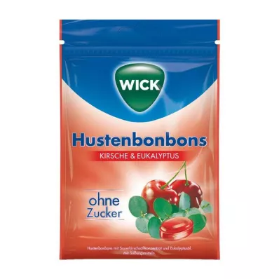 WICK Dzika wiśnia &amp; Cukierki eukaliptusowe bez saszetki cukru, 72 g