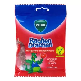 WICK ThroatDragon gumy do gardła wiśnia, 75 g