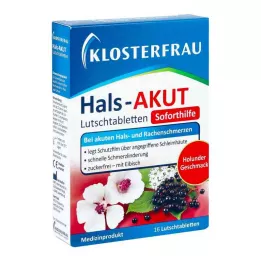 KLOSTERFRAU Gardło-AKUT Pastylki do ssania, 16 szt