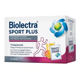 BIOLECTRA Sport Plus napój granulowany, 20X7,5 g