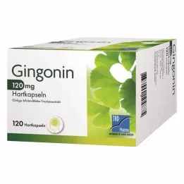 GINGONIN Kapsułki twarde 120 mg, 120 szt