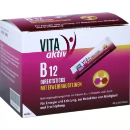VITA AKTIV Pałeczki B12 Direct z białkowymi blokami budulcowymi, 60 szt