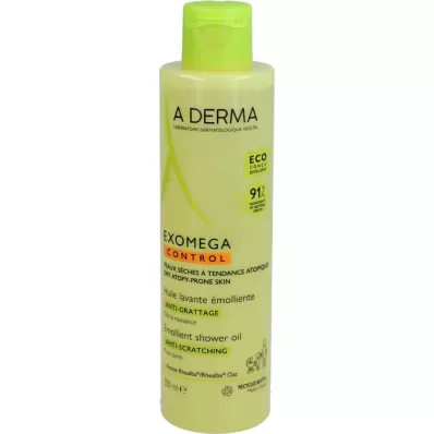A-DERMA EXOMEGA CONTROL zmiękczający olejek pod prysznic, 200 ml
