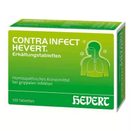 CONTRAINFECT Tabletki na przeziębienie Hevert, 100 szt