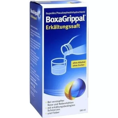 BOXAGRIPPAL Zimny sok, 180 ml