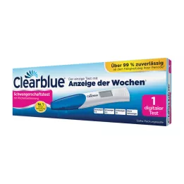 CLEARBLUE Test ciążowy z określeniem tygodnia, 1 szt