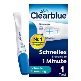 CLEARBLUE Szybki test ciążowy, 1 szt