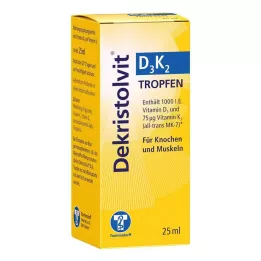 DEKRISTOLVIT Krople D3K2, 25 ml