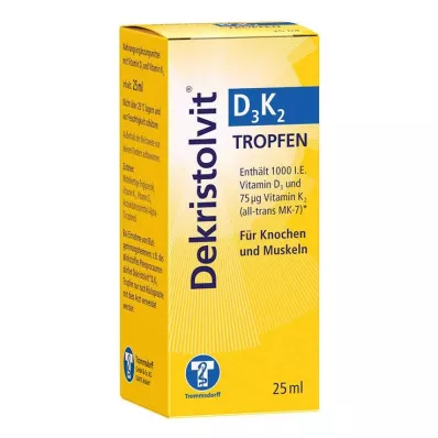 DEKRISTOLVIT Krople D3K2, 25 ml