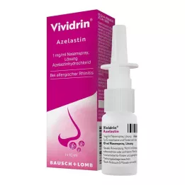 VIVIDRIN Azelastyna 1 mg/ml roztwór do rozpylania do nosa, 10 ml