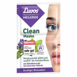LUVOS Healing Earth Clean Mask Natural Cosmetics, 2X7,5 ml