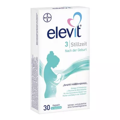 ELEVIT 3 miękkie kapsułki laktacyjne, 30 szt ELEVIT 3 miękkie kapsułki laktacyjne, 30 szt