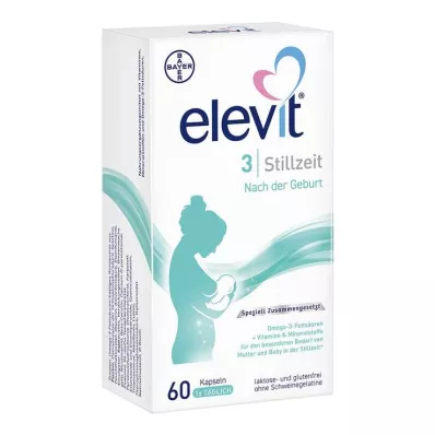 ELEVIT 3 kapsułki miękkie Lactation, 60 szt ELEVIT 3 kapsułki miękkie Lactation, 60 szt