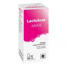 LACTULOSE AIWA 670 mg/ml Roztwór doustny, 500 ml