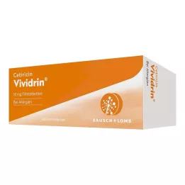 Cetirizine Vividrin® - szybko działające tabletki na alergię, 100 szt