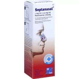 SEPTANASAL 1 mg/ml + 50 mg/ml aerozol do nosa, 10 ml