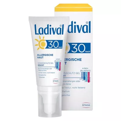 LADIVAL żel do skóry alergicznej LSF 30, 50 ml