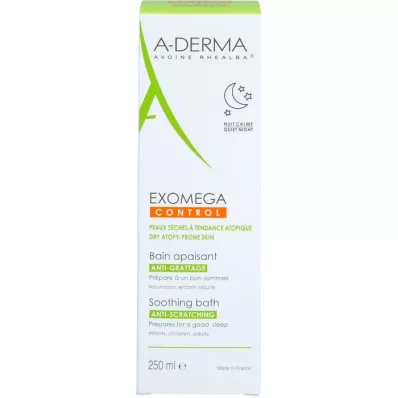 A-DERMA EXOMEGA CONTROL Kojąca kąpiel pielęgnacyjna, 250 ml