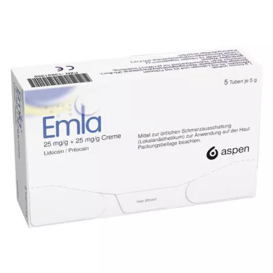 Krem Emla + plaster Tegaderm, 5X5 g Krem Emla + plaster Tegaderm, 5X5 g