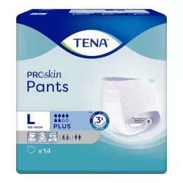 TENA PANTS plus spodnie jednorazowe L, 14 szt
