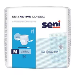 SENI Active Classic Majtki chłonne jednorazowe M, 30 szt