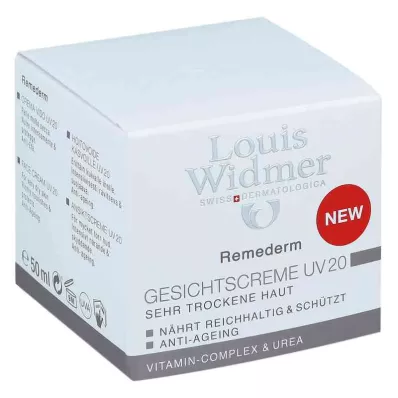 Widmer Remederm krem do twarzy UV 20 lekko perfumowany.(50ml)