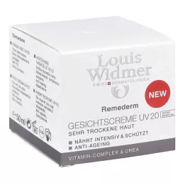 WIDMER Remederm krem do twarzy UV 20 bezzapachowy, 50 ml