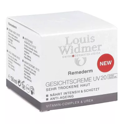 Widmer Remederm krem do twarzy UV 20 bezzapachowy (50 ml) Widmer Remederm krem do twarzy UV 20 bezzapachowy (50 ml)