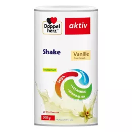 DOPPELHERZ Shake odchudzający waniliowy w proszku, 500 g