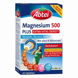 ABTEI Magnesium 500 Plus Extra Vital Depot Tbl, 42 szt