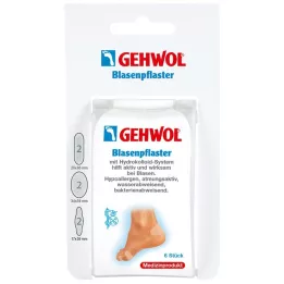 GEHWOL Różne plastry blistrowe, 6 szt