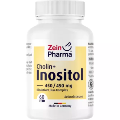 CHOLIN-INOSITOL 450/450 mg na kapsułkę wegetariańską, 60 szt