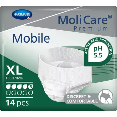 MOLICARE Premium Mobile 5 krople rozmiar XL, 14 szt