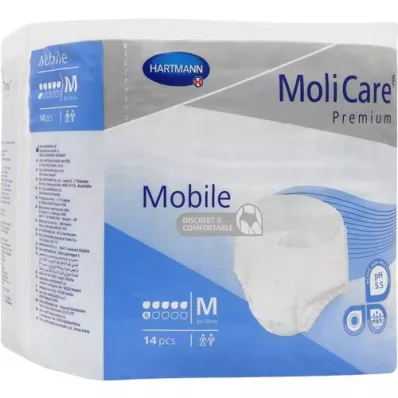 MOLICARE Premium Mobile 6 krople rozmiar M, 14 szt