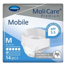 MOLICARE Premium Mobile 6 krople rozmiar M, 14 szt