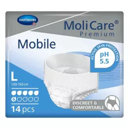 MOLICARE Premium Mobile 6 krople rozmiar L, 14 szt